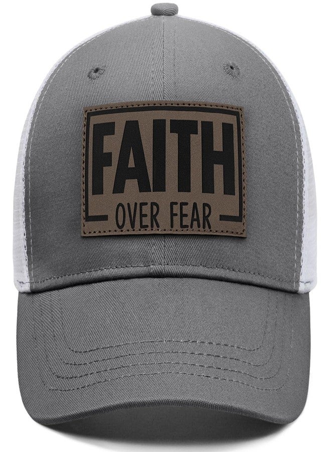 THIN MOUTH Christian Jesus Cross Hat - Faith Hats for Men Women - Religious Gifts for Thanksgiving Christmas - Faith Power - Image 3